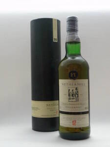 ネザーミル 12年 オールドボトル オフィシャル NETHERMILL 12years Distillery Bottle