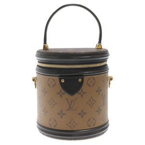 LOUIS VUITTON ルイヴィトン モノグラムリバース カンヌ バニティバッグ ハンドバッグ ブラウン M43986