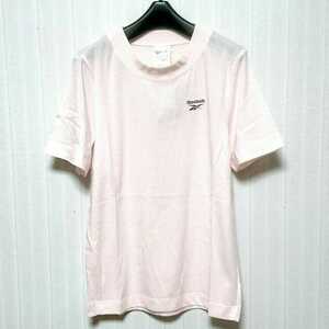 未使用/Reebok/リーボック/レディス/ベクターロゴ/半袖/Tシャツ/サイズ=M(JASPO)/胸囲=81～85cm/Light.pink②