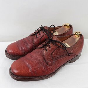 旧ロゴ クロケット＆ジョーンズ 10 1/2 E /ブラウン 茶 Crockett&Jones メンズ 中古 ds3620