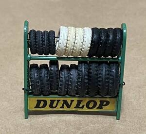 DINKY TOYS ダンロップ タイヤラック DUNLOP昭和レトロ ヴィンテージ