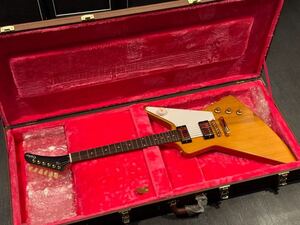 Epiphone Inspired By Gibson Custom Shop 1958 Korina Explorer Aged Natural ほぼ未使用