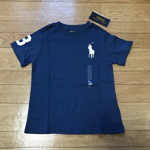 ★新品★ラルフローレン ビッグポニー ネイビー半袖Tシャツ 110