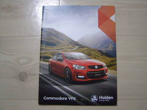 2016年12月　Holden Commodore VFⅡ　カタログ　Brochure