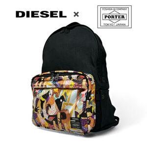 希少 美品 DIESEL×PORTER ARTWORK 横尾忠則 デイパック