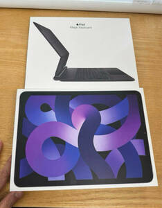 超目玉！！！格安から１day 出品　即決もあり！　iPad Air 第５世代 Wi-Fiモデル 256GB purple　純正マジックキーボード、ペンシル　セット