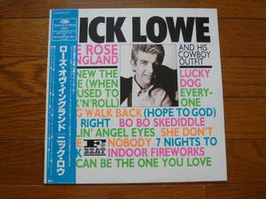 LP ニック・ロウ　NICK LOWE / ROSE OF ENGLAND