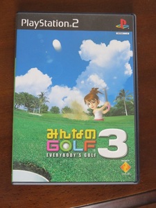 ≪中古ゲームソフト≫ＰＳ２みんなのGOLF3