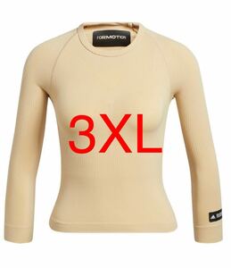 「3XL」アディダス FORMOTION クロップド トレーニング 長袖Tシャツ