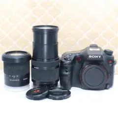 ❤️初めての一眼レフカメラ❤️SONY SLT-A77 α77 ダブルズーム❤️