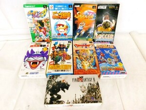 M619★スーパーファミコン カセット 約9点 SHVC-006 Dragon Quest Ⅵ 桃太郎電鉄Ⅲ 取扱説明書付き まとめて★送料880円〜