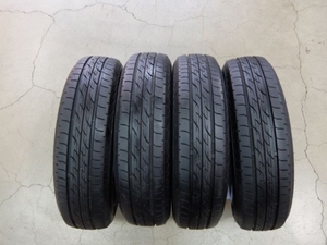 △まだまだ履ける！ブリヂストン ネクストリー 155/80R13　パッソ　ヴィッツ　プラッツ　ロゴ　ファミリア　ワゴンR　ブーンなどに