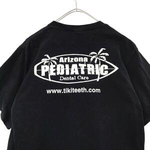 PORT英語ロゴプリント半袖TシャツメンズS g6