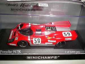 PMA 1/43 Porsche ポルシェ917K NO59 マニクール 1970