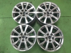 マツダ 純正 17×7.5J 5H PCD114.3 +50 4本SET MAZDA6 アテンザ等 (H24110) 