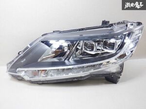 点灯OK！！ホンダ純正 RC1 オデッセイ LED ヘッドライト ヘッドランプ コーナリングライト付 左 助手席 KOITO 100-18076 打刻J0 棚