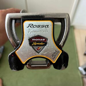 中古 長尺パター▼テーラーメイド ROSSA monza Spider ロッサ モンザ スパイダー パター　46インチ現状品