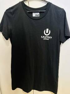 ULTRA JAPAN 2014 Tシャツ Sサイズ black黒ブラック ※ウルトラジャパン夏フェスティバル 野外フェスティバル EDM