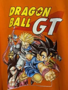 ドラゴンボールGT Tシャツ XL オレンジ