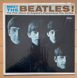 US レインボー盤 MONO ’64「Beatles - Meet The Beatles!」ビートルズ ジョンレノン ポールマッカートニー ジョージハリソン リンゴスター