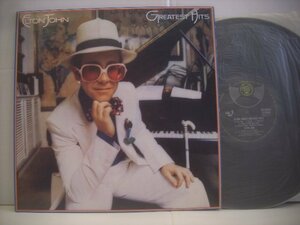 ● LP エルトンジョン / グレーテストヒッツ 僕の歌は君の歌 クロコダイルロック ELTON JOHN GREATEST HITS 1974年 IFS-80055 ◇r60419