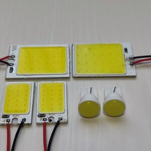 フルCOB RK5/6 ステップワゴン スパーダ 後期 超爆光! T10 LED ルームランプ 6個セット ホワイト ホンダ /c24/c18/c1