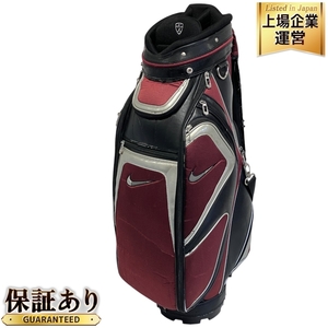 NIKE GOLF BG0123 キャディ バッグ 5分割 ナイキ ゴルフ 用品 スポーツ 趣味 中古 F9459928