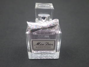 57【S.R】開封 Miss Dior BLOOMING BOUQUE ミスディオール ブルーミングブーケ オードゥトワレ 5mL ミニチュアサイズ 残量たっぷり 香川発