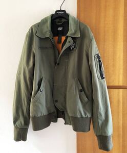 ★DIESEL 55DSL/ディーゼル メンズ ミリタリー ジャケット カーキ