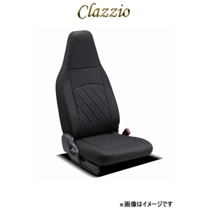 クラッツィオ シートカバー ストロングレザー キルトタイプ 2列シート車1列目のみ(ブラック×レッドステッチ)サンバー バン S700B/S710B