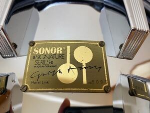 SONOR シグネイチャー 超深胴　8インチスネア