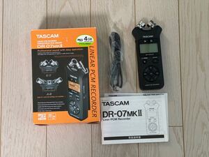 TASCAM リニアPCMレコーダー DR-07 mk2 美品