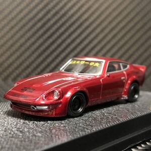 新品未開封 1/64 KJ Miniatures LBWK FairLady S30 レッド LBワークス フェアレディ ( グラチャン コレクション コレクターにも)