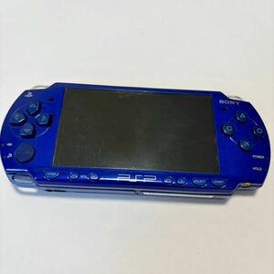 PSP-2000 メタリックブルー game SONY PlayStation Portable 本体