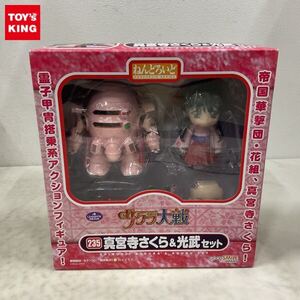 1円〜 未開封 ねんどろいど 235 サクラ大戦 真宮寺さくら＆光武セット