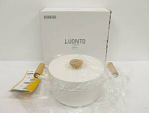 アイリスオーヤマ　LUONTO24㎝両手無加水鍋・LUO-P24