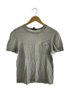 LOUIS VUITTON◆Tシャツ/XS/コットン/GRY/総柄