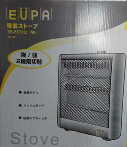 ★新品★未開封★電気ストーブ★EUPA★ホワイト★TK-5370Q★2段階切替★