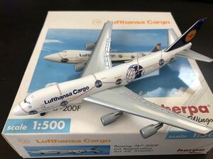 herpa Wings 1/500 B747-200F Lufthansa Cargo D-ABZF