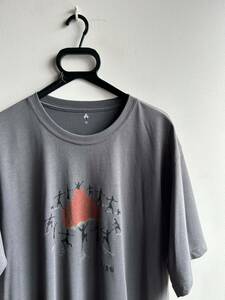 【美品】mont-bell カットソー Tシャツ メンズ XL グレー モンベル