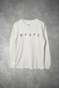 WTAPS ダブルタップス グラフィック 袖プリント ロンT 長袖Tシャツ 27545 - 761 60