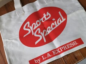 ●LA EXPRESS トートバック エコバック キャンバス 未使用 理由有り 非売品★生成り