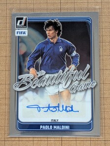 パオロ・マルディーニ【2024-25 PANINI DONRUSS SOCCER】PAOLO MALDINI BG-PM The Beautiful Game 直筆サインカード