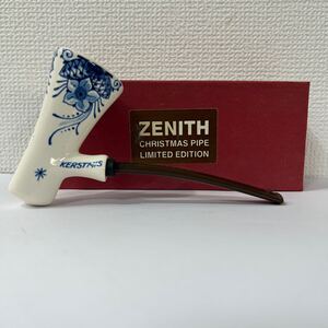 【未使用品】《ZENITH 》クリスマスパイプリミテッドエディション★パイプ 喫煙具 アンティーク ヴィンテージ　1991年　オランダ製 