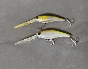 ソウルシャッド 62DR SP 2個 セット ジャッカル SOUL SHAD JACKALL バス釣り 引退 まとめて シャッド ダウザー 58 SP 52 62DDR 