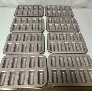 BIG SALE ★★おすすめ★★CHEF MADE USED CAKE MOLD BAKING 8 pcs 8枚セットシェフメイド ファイナンシャルケーキ型 ベーキング中古です。