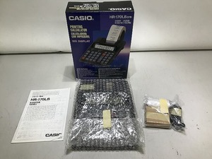 カシオ CASIO ジャンク 2色印字プリンタ電卓 HR-170LB