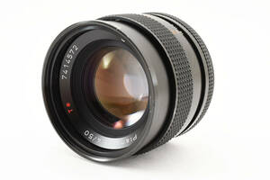 【良品】 コンタックス CONTAX Planar T* 50mm F1.4 MMJ 一眼カメラ用レンズ マニュアルフォーカス 動作確認済み #1632