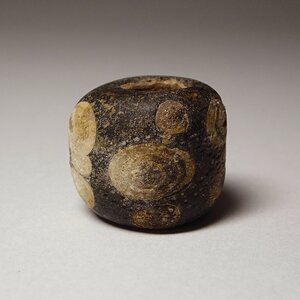 花◆蒐集家コレクション品 古代中国美術 紀元前5～紀元前3世紀 戦国時代 戦国玉 重層貼眼玉 多眼貼付玉 とんぼ玉 出土品 13