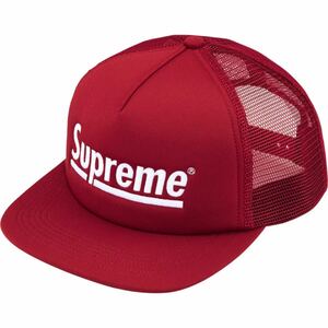 【新品 バーガンディー 24AW Underline Mesh Back 5-Panel】 supreme 24fw キャップ camacho pin up antihero s small box logo new era